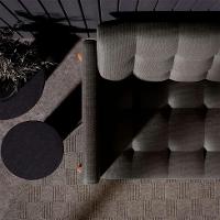 Sofá 3 Lugares Brooklin Linho Mescla 180 cm