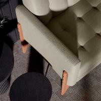 Sofá 3 Lugares Brooklin Linho Areia 200 cm - 7