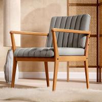 Poltrona Miami Linho Cimento - 2