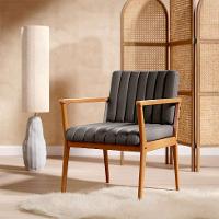 Poltrona Miami Linho Cinza - 2