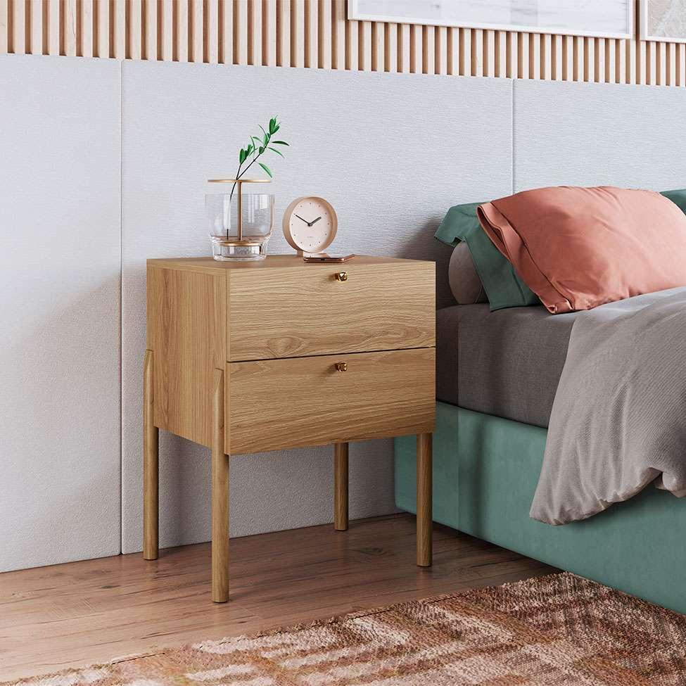 Mesa de Cabeceira Oslo 2 GV Hanover - 1