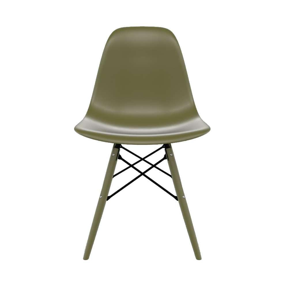 Conjunto com 2 Cadeiras Eames DSW Musgo - 2
