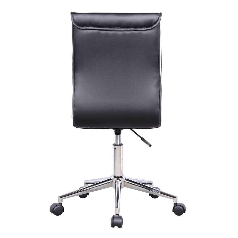 Conjunto de Mesa Studio Carvalho 150 cm com Cadeira de Escritório Secretária Giratória Marilyn Preta - 8