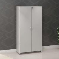 Armário de Escritório New City 2 PT Cinza 160 cm - 2