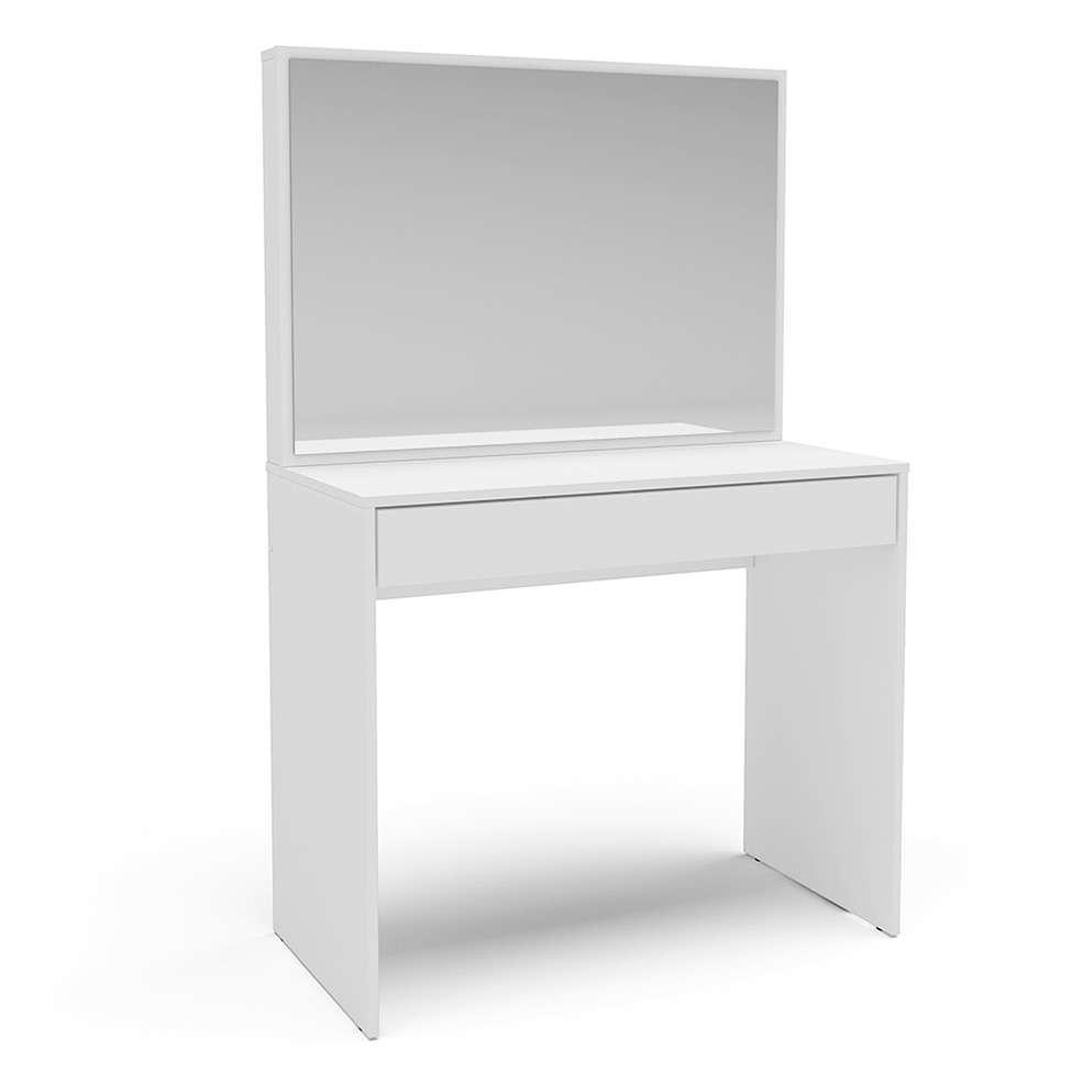 Penteadeira com Espelho Virgínia 1 GV Branca - 5