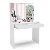 Penteadeira com Espelho Virgínia 1 GV Branca - 1