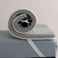 Pillow Top King Guldi Dream com Espuma D50 Viscoelástica com Alça (5x193x203) Branco e Cinza - 2