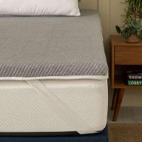 Pillow Top King Guldi Dream com Espuma D50 Viscoelástica com Alça (5x193x203) Branco e Cinza - 6