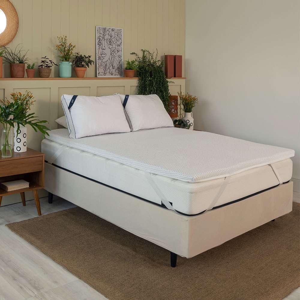 Pillow Top Queen Guldi Soft com Espuma D30 com Alça (5x158x198) Branco - 8