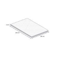 Pillow Top Queen Guldi Soft com Espuma D30 com Alça (5x158x198) Branco - 3