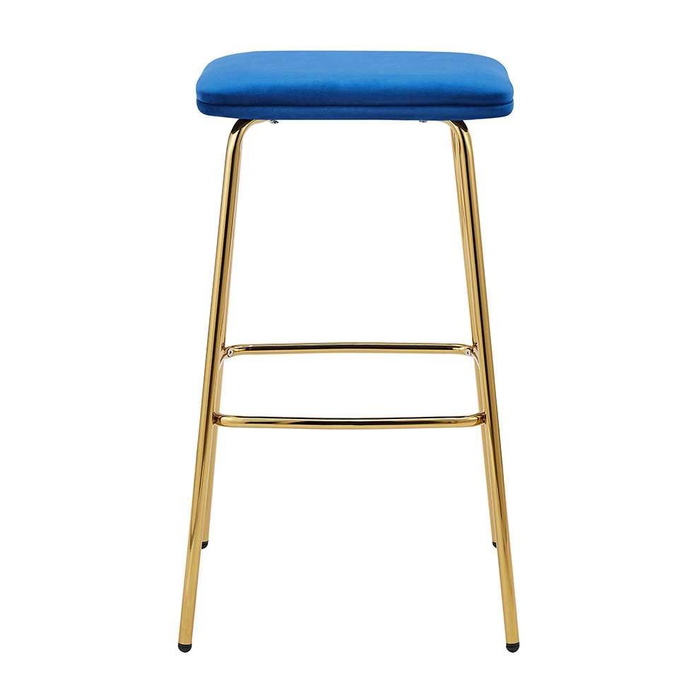 Conjunto com 2 Banquetas Connie Azul Escuro - 2