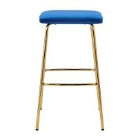 Conjunto com 2 Banquetas Connie Azul Escuro - 2