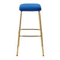 Conjunto com 2 Banquetas Connie Azul Escuro