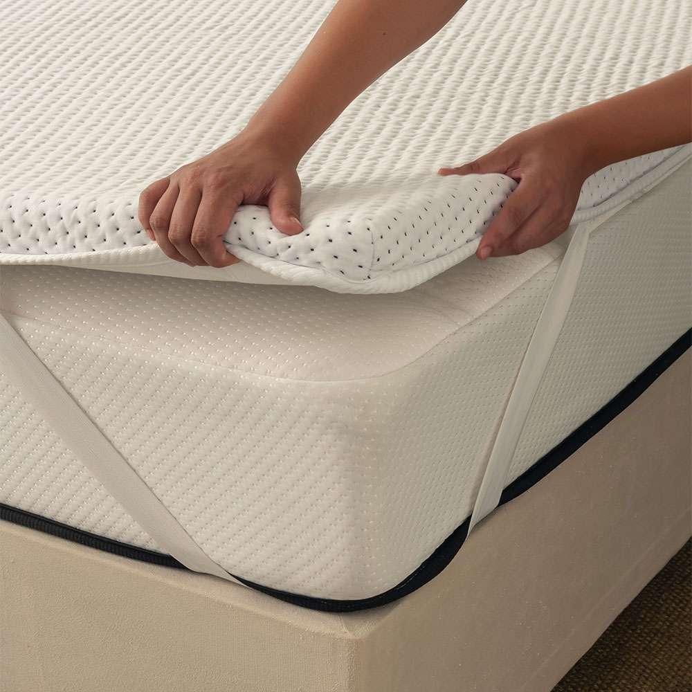 Pillow Top Viúva Guldi Soft com Espuma D30 com Alça (5x128x188) Branco - 5