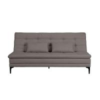 Sofá-Cama Casal 3 Lugares Prince Linho Cinza - 5