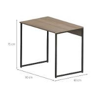 Escrivaninha UrbnFlex Preta e Mel - 3