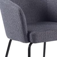 Poltrona Lily Cinza Escuro - 6