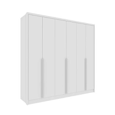 Guarda-Roupa Casal Pequin 6 PT 6 GV Neve