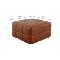 Módulo Puff Sofá Guldi Popup Corino Caramelo - 3