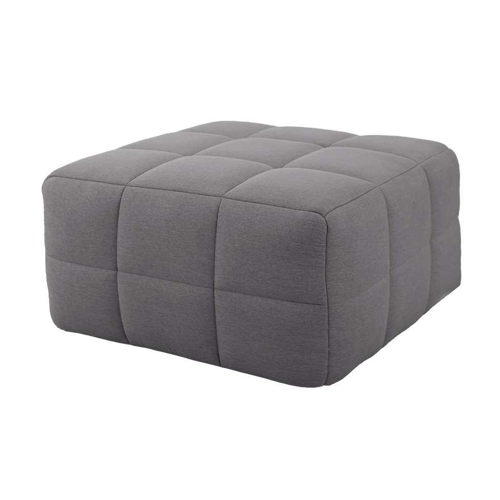 Módulo Puff Sofá Guldi Popup Linho Cinza - 2