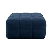 Módulo Puff Sofá Guldi Popup Linho Azul
