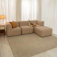 Módulo Puff Sofá Guldi Popup Linho Bege - 10