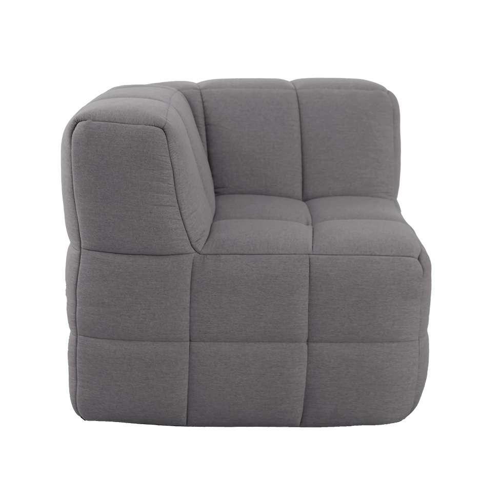 Sofá Guldi Popup com 2 Módulos Centrais e Canto Linho Cinza - 6