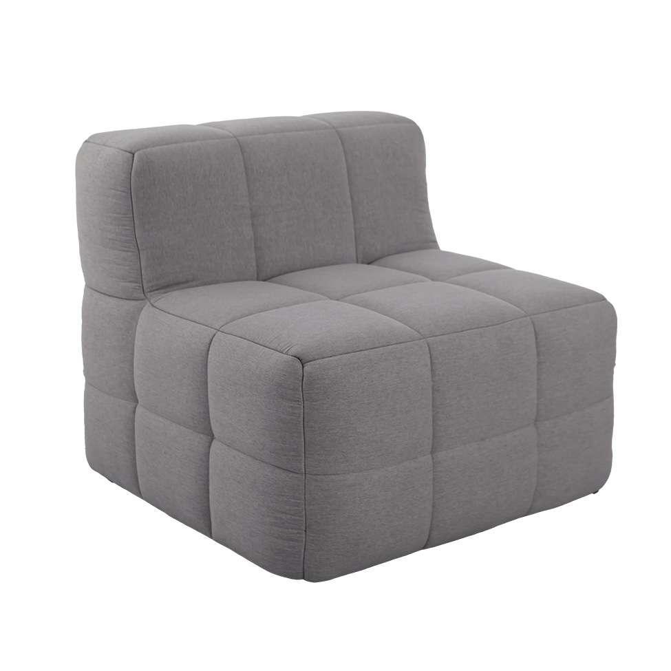 Sofá Guldi Popup com 2 Módulos Centrais e Canto Linho Cinza - 8