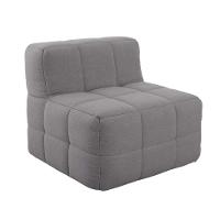 Sofá Guldi Popup com 2 Módulos Centrais e Canto Linho Cinza - 8