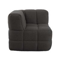 Sofá Guldi Popup com 2 Módulos Canto e 2 Centrais Linho Grafite - 5