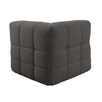 Sofá Guldi Popup com 2 Módulos Canto e 2 Centrais Linho Grafite - 6