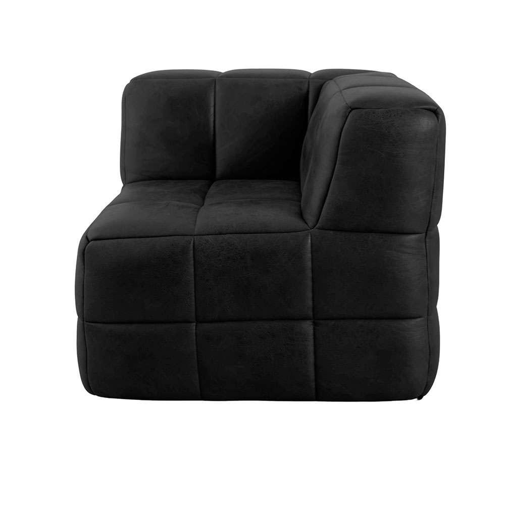 Sofá Guldi Popup com 2 Módulos Canto Corino Preto - 5