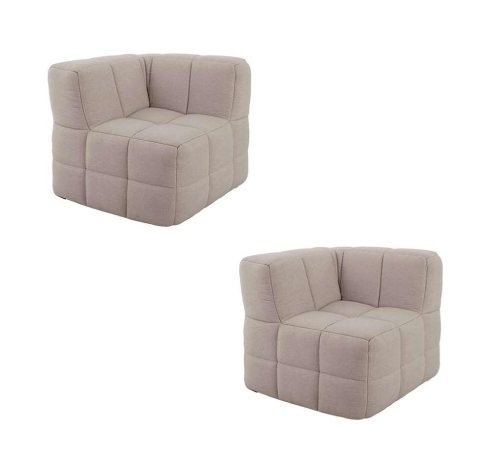 Sofá Guldi Popup com 2 Módulos Canto Linho Cru - 4