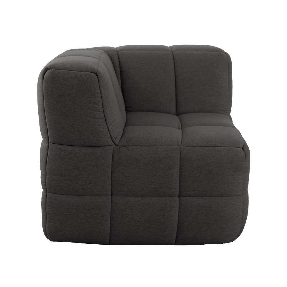 Sofá Guldi Popup com 2 Módulos Canto Linho Grafite - 5