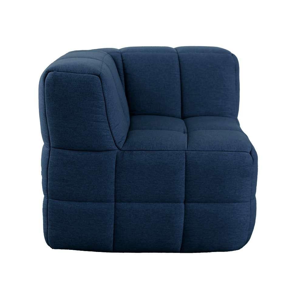 Sofá Guldi Popup com 2 Módulos Canto Linho Azul - 7