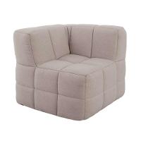 Sofá Guldi Popup com 2 Módulos Canto e Central Linho Cru - 5