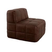 Sofá Guldi Popup com 2 Módulos Canto e Central Corino Café - 8