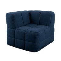 Sofá Guldi Popup com 2 Módulos Canto e Central Linho Azul - 5