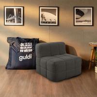 Sofá Guldi Popup com 2 Módulos Centrais Linho Grafite - 2