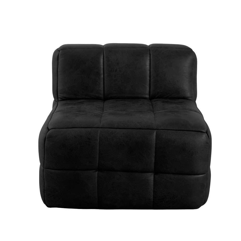 Sofá Guldi Popup com 2 Módulos Centrais Corino Preto - 5