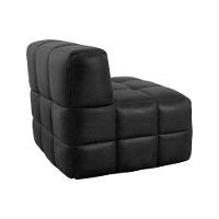 Sofá Guldi Popup com 2 Módulos Centrais Corino Preto - 7