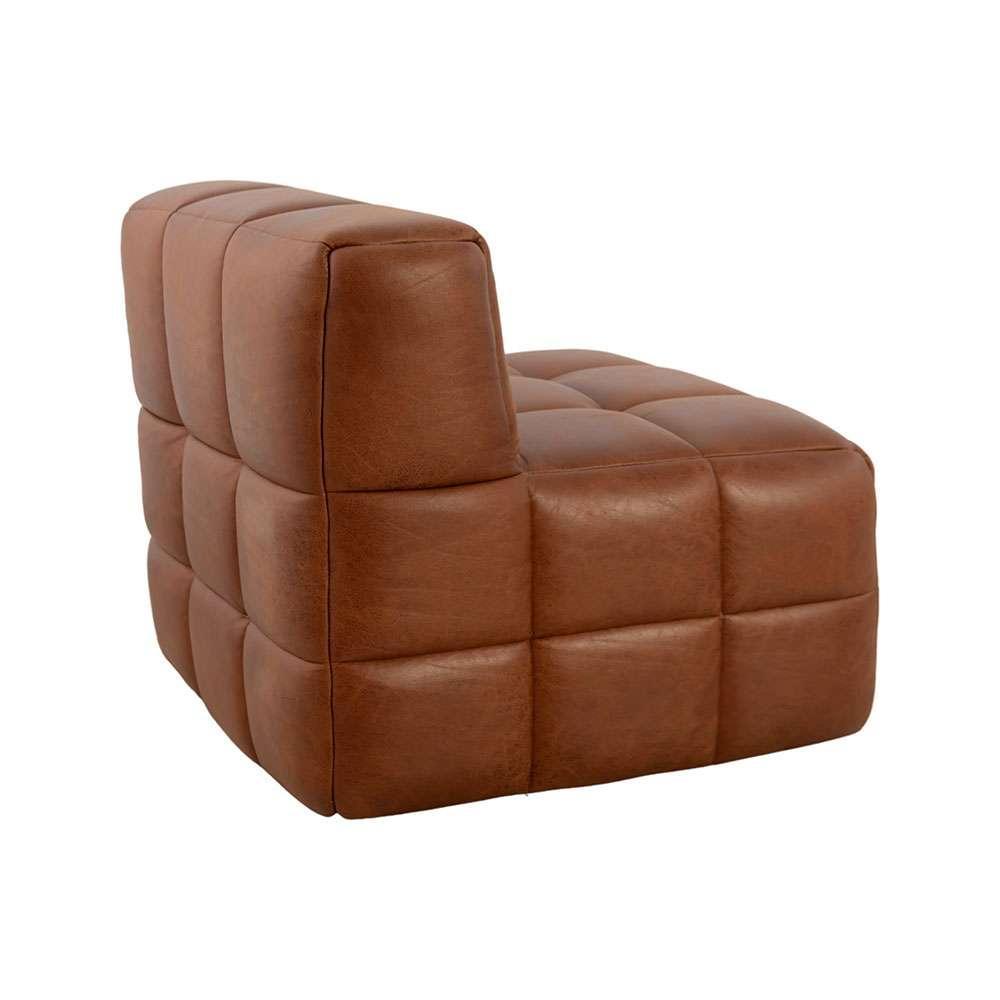 Sofá Guldi Popup com 2 Módulos Centrais Corino Caramelo - 7