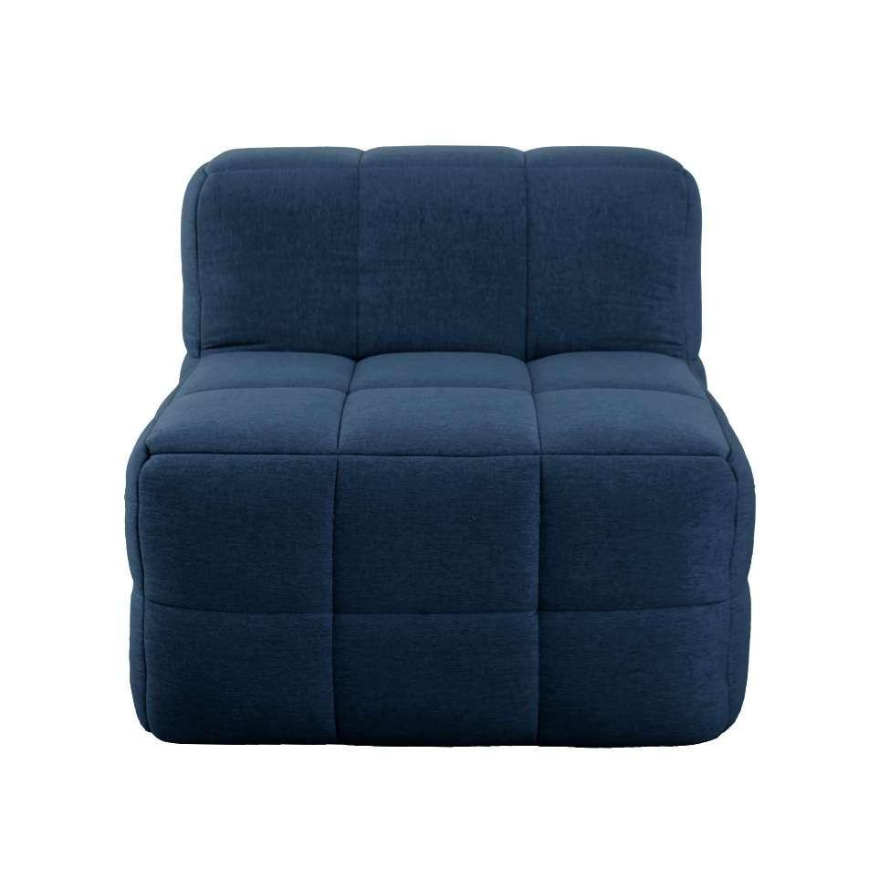 Sofá Guldi Popup com 2 Módulos Canto e 2 Centrais Linho Azul - 9