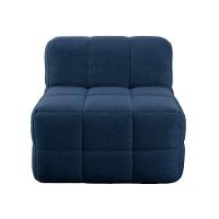 Sofá Guldi Popup com 2 Módulos Canto e 2 Centrais Linho Azul - 9