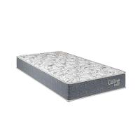 Cama Box com Colchão Solteiro Celine Molas Ensacadas (62x88x188) Cinza - 4