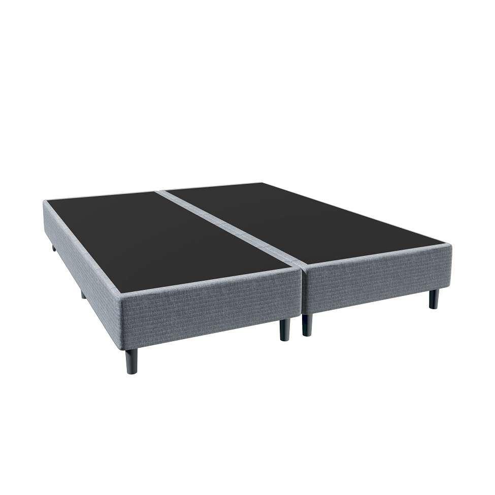Base para Cama Box Queen Celine (40x158x198) Cinza - 1