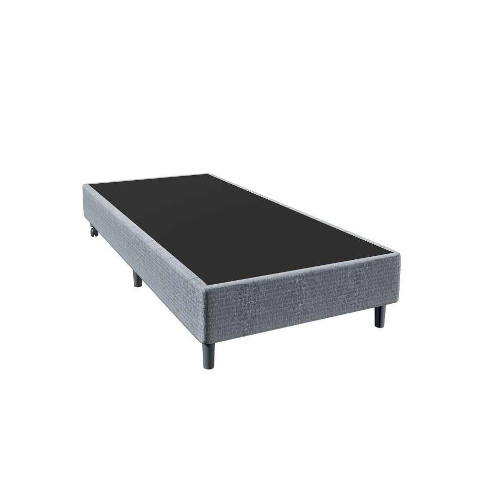 Base para Cama Box Solteiro Celine (40x88x188) Cinza - 1