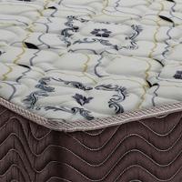 Cama Box Cori II com Colchão Casal Espuma D45 Iso (18x128x188) Marrom - 2