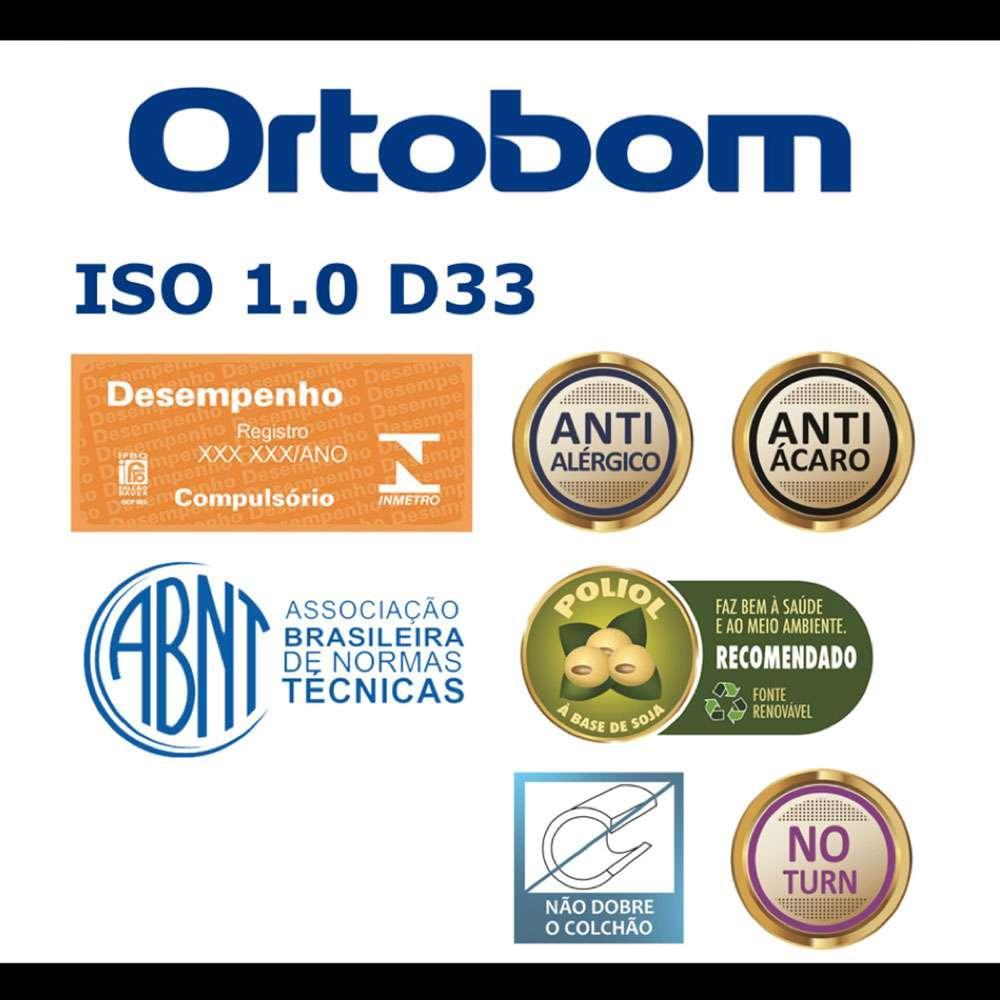 Cama Box Camurça I com Colchão Queen Espuma D33 Iso (18x158x198) Cinza e Grafite - 4