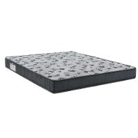 Cama Box Camurça I com Colchão Queen Espuma D33 Iso (18x158x198) Cinza e Grafite - 2